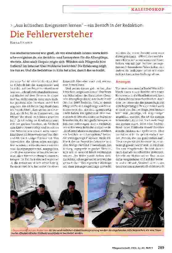 Vorschauseite 1: Die Fehlerversteher