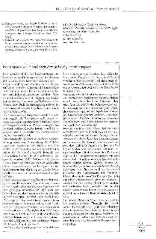 Vorschauseite 3: NEUE TRENDS IN DER BEATMUNG NOISY VENTILATION?