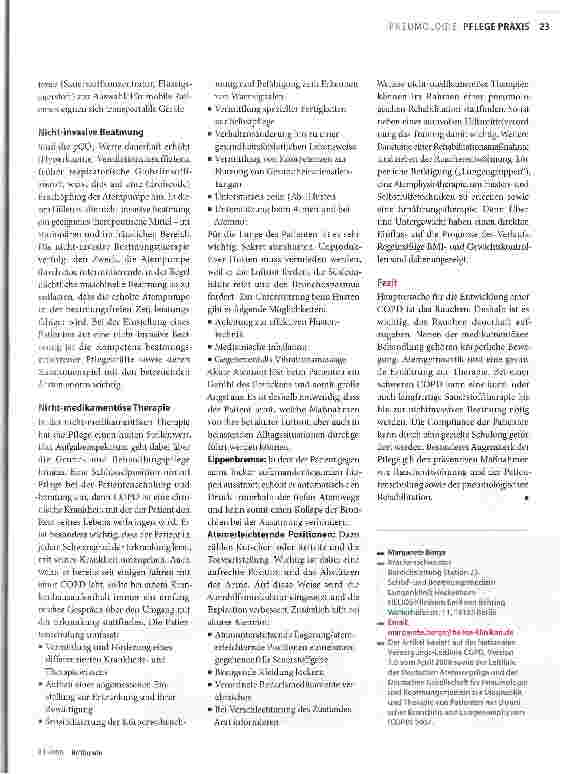 Vorschauseite 3: COPD - chronisch und progredient
