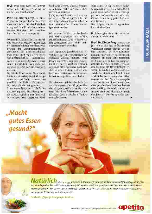 Vorschauseite 3: Entscheidungen müssen revidiert werden können