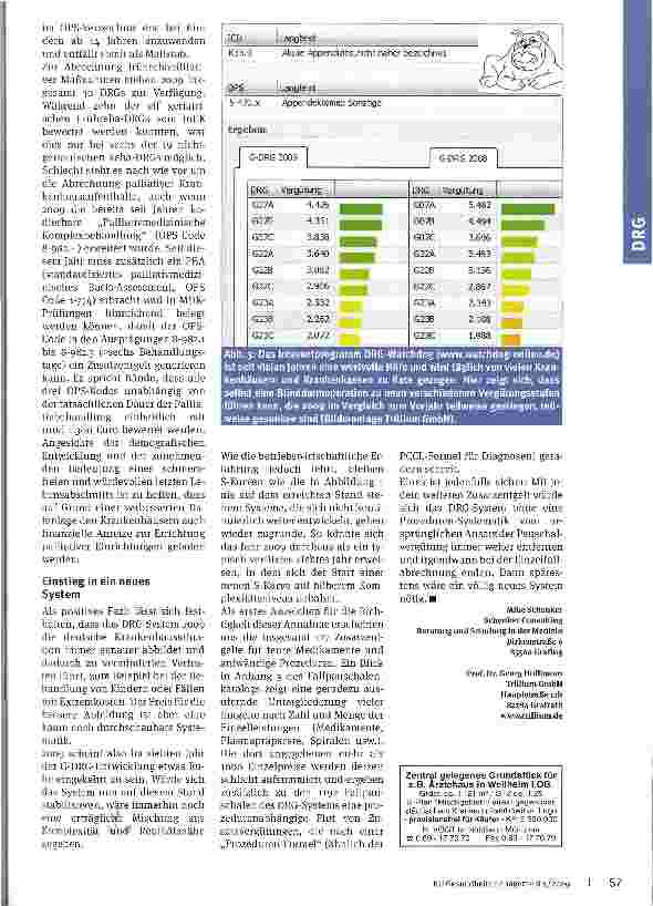 Vorschauseite 4: Das siebte Jahr der G-DRGs