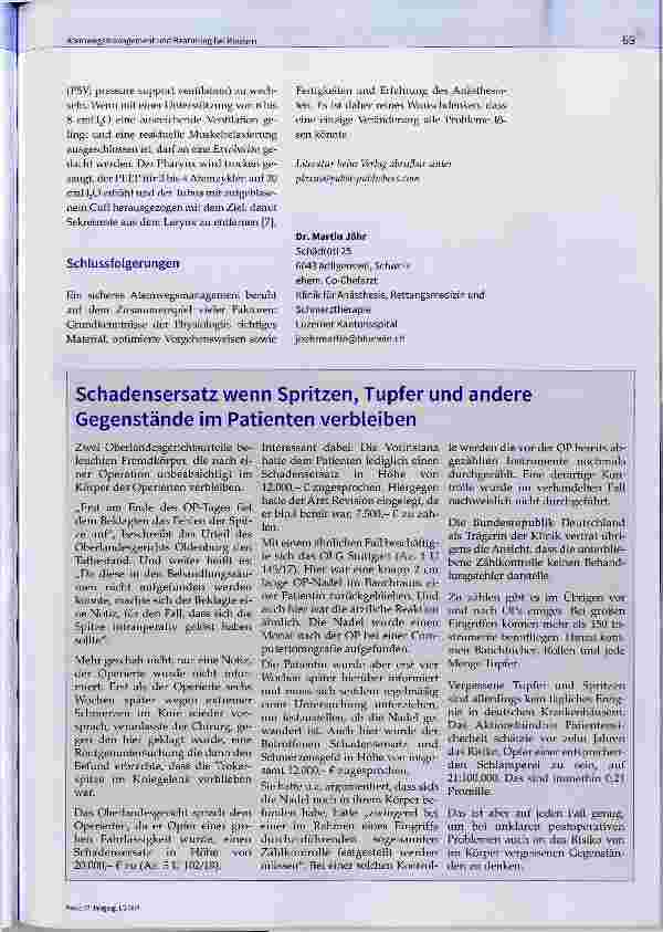 Vorschauseite 4: Atemwegsmanagement und Beatmung bei Kindern