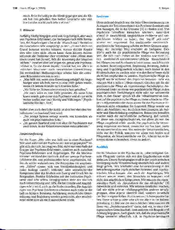 Vorschauseite 5: Psychose-Seminare - Fortbildung aus erster Hand