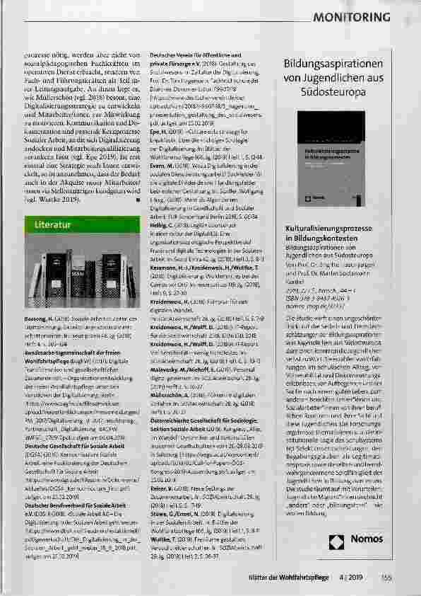 Vorschauseite 5: Digitale Kompetenzen von sozialpädagogischen Fachkräften: Benötigt aber auch gesucht?