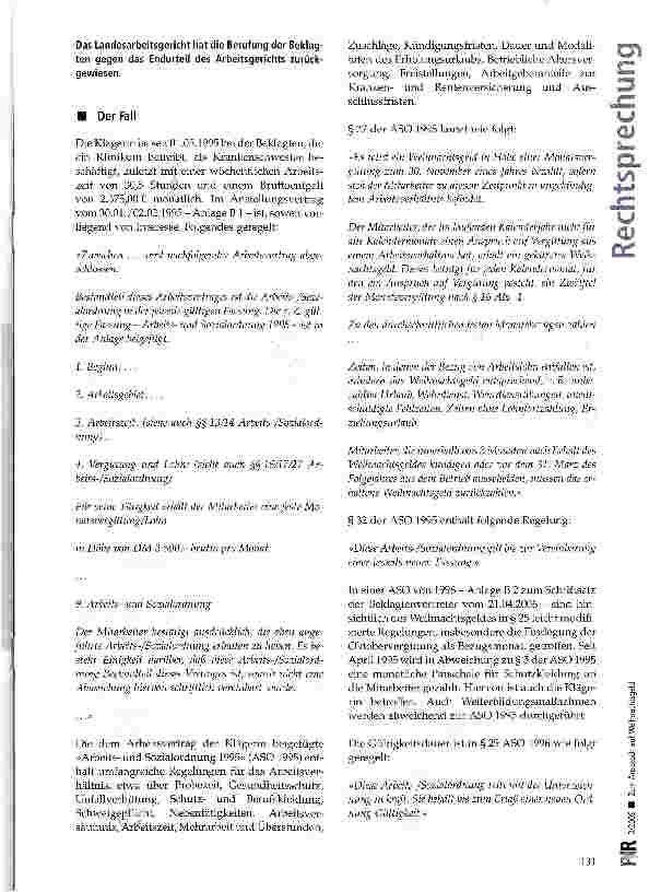 Vorschauseite 2: Zum Anspruch auf Weihnachtsgeld