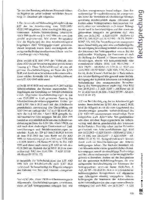 Vorschauseite 4: Zum Anspruch auf Weihnachtsgeld