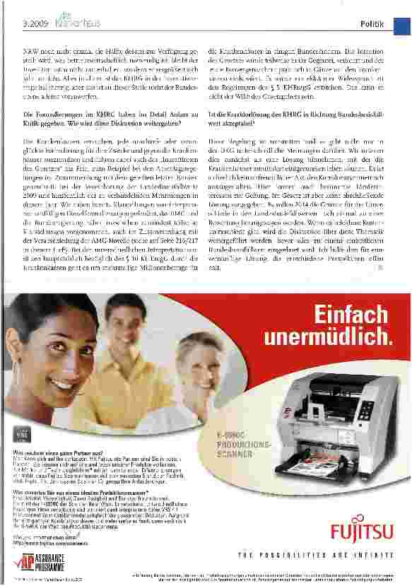 Vorschauseite 5: Bilanz des KHRG: Ein nicht abgeschlossenes Bauwerk