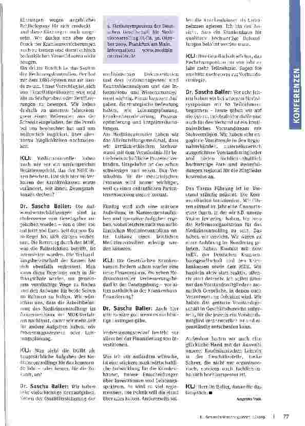 Vorschauseite 2: „Wir handeln aktiv statt reaktiv