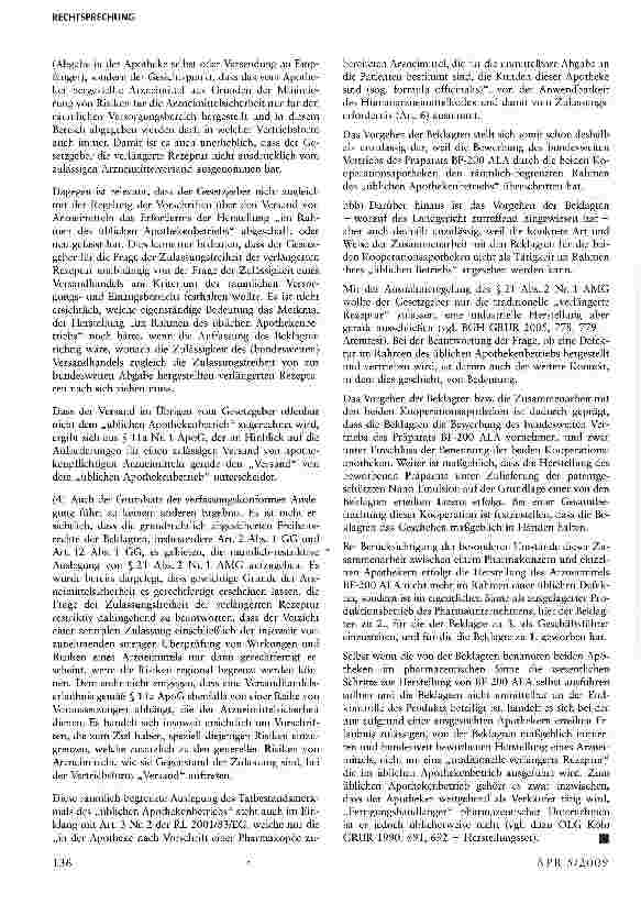 Vorschauseite 5: Herstellung im Rahmen des üblichen Apothekenbetriebs
