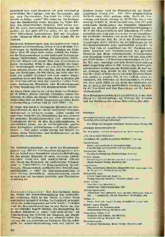 Vorschauseite 4: Krankenbeobachtung