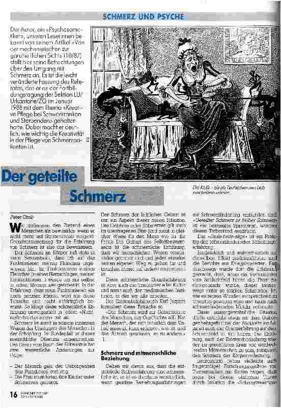 Vorschauseite 1: Der geteilte Schmerz