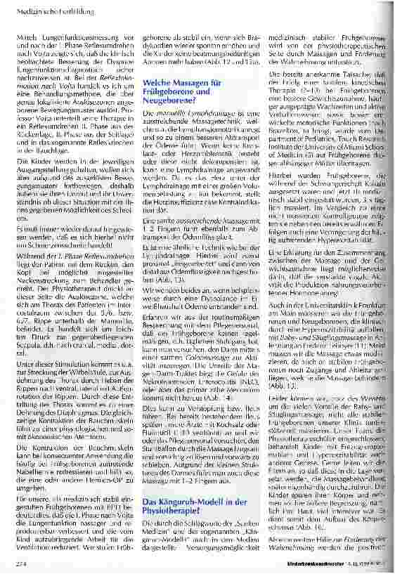 Vorschauseite 4: Physiotherapeutische Maßnahmen auf der Frühgeborenen-Intensivstation