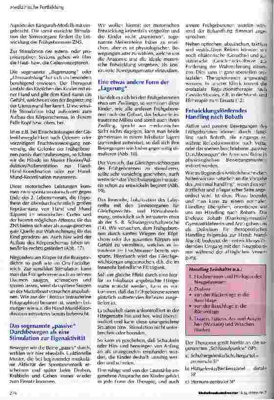 Vorschauseite 6: Physiotherapeutische Maßnahmen auf der Frühgeborenen-Intensivstation