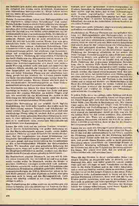 Vorschauseite 3: Das Haltungsproblem aus der Sicht des Pädiaters