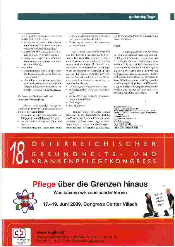 Vorschauseite 2: „Die Brücke vom Ich zum DuDurch das gemeinsame Bemühen erhält der Mensch Anerkennung und Respekt.