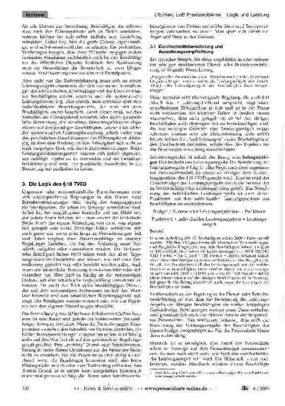 Vorschauseite 3: LoB Praxisprobleme - Logik und Leistung