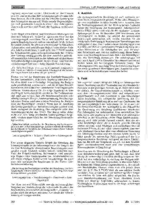 Vorschauseite 5: LoB Praxisprobleme - Logik und Leistung