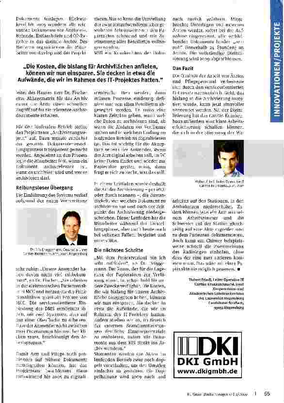 Vorschauseite 2: Das papierlose Krankenhaus
