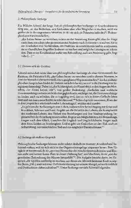 Vorschauseite 3: Philosophie als Therapie? Perspektiven für die medizinische Versorgung