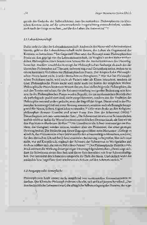 Vorschauseite 6: Philosophie als Therapie? Perspektiven für die medizinische Versorgung