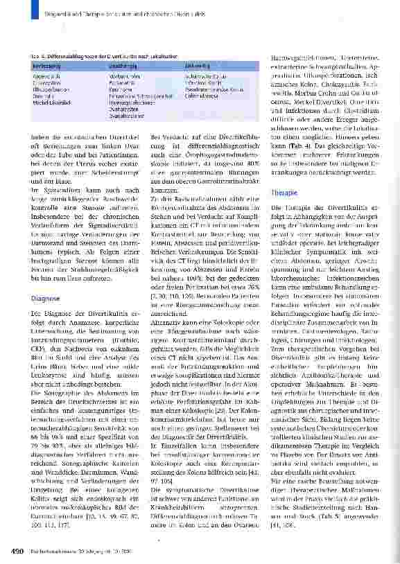 Vorschauseite 4: Diagnostik und Therapie der akuten und chronischen Divertikulitis