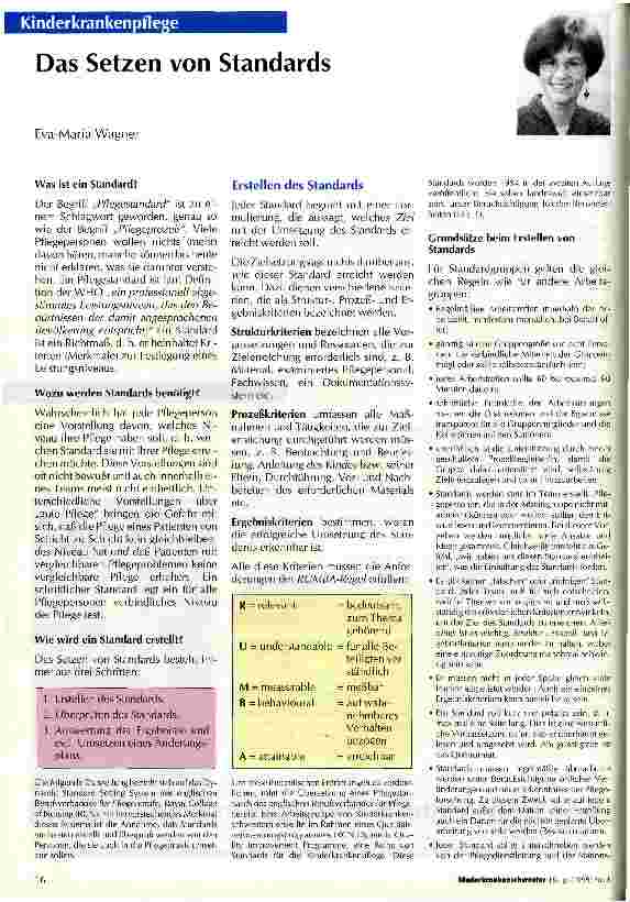 Vorschauseite 1: Das Setzen von Standards