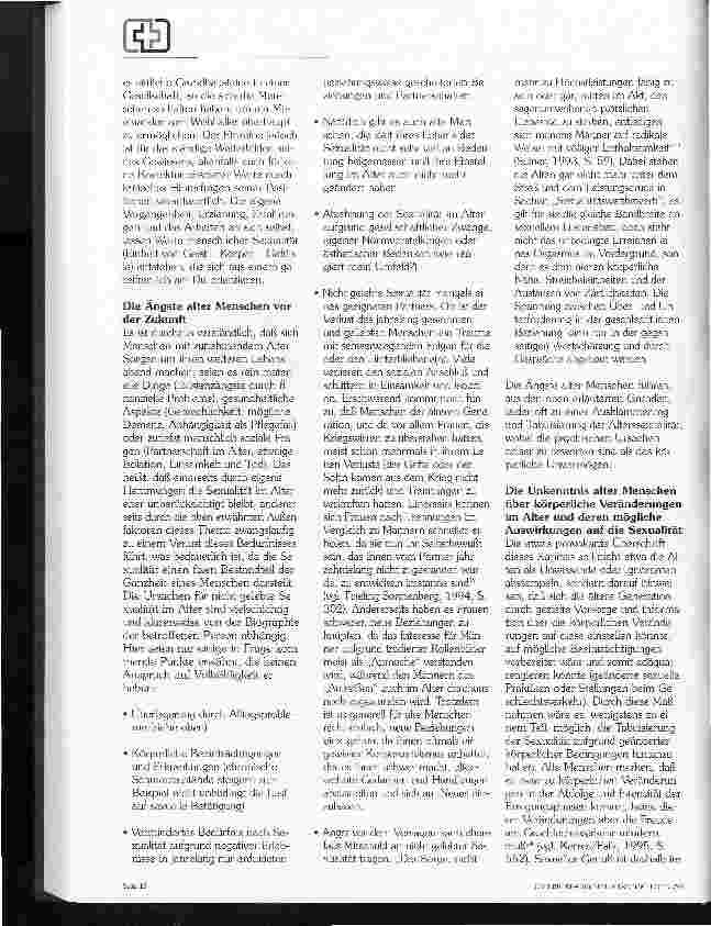 Vorschauseite 3: Sexualität im Alter - ein Tabu?