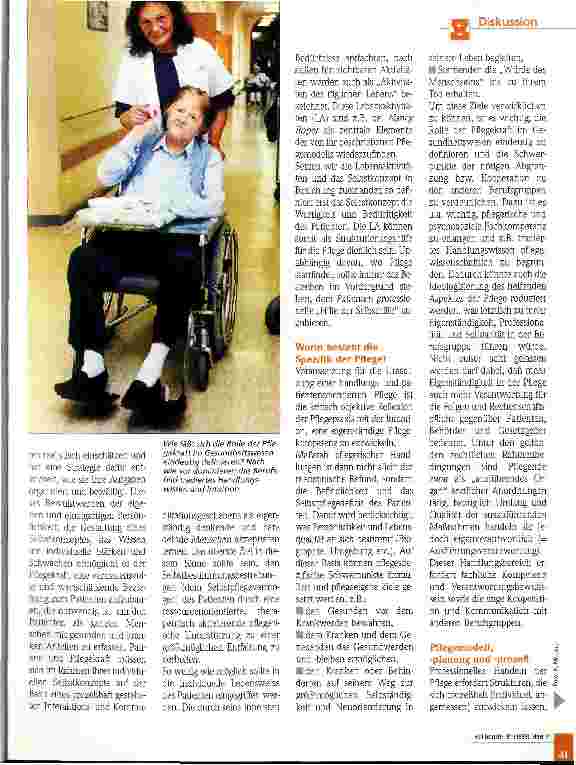Vorschauseite 2: Braucht die Pflege ein neues Selbstverständnis?