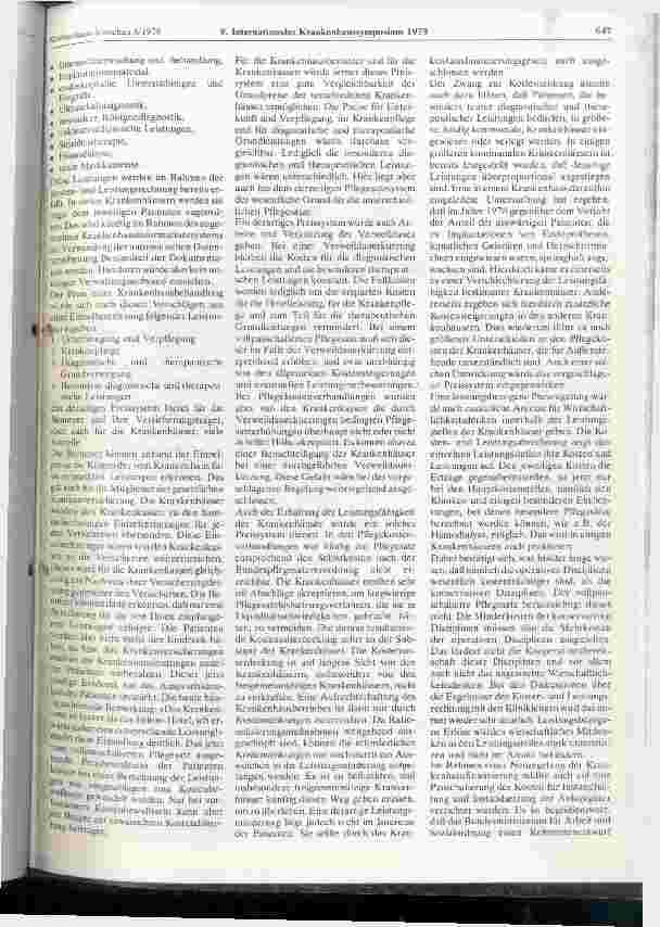 Vorschauseite 3: Alternativen zur Krankenhausfinanzierung