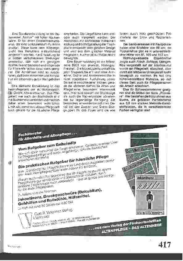 Vorschauseite 4: Zimmer zum Wohnen und zur Pflege