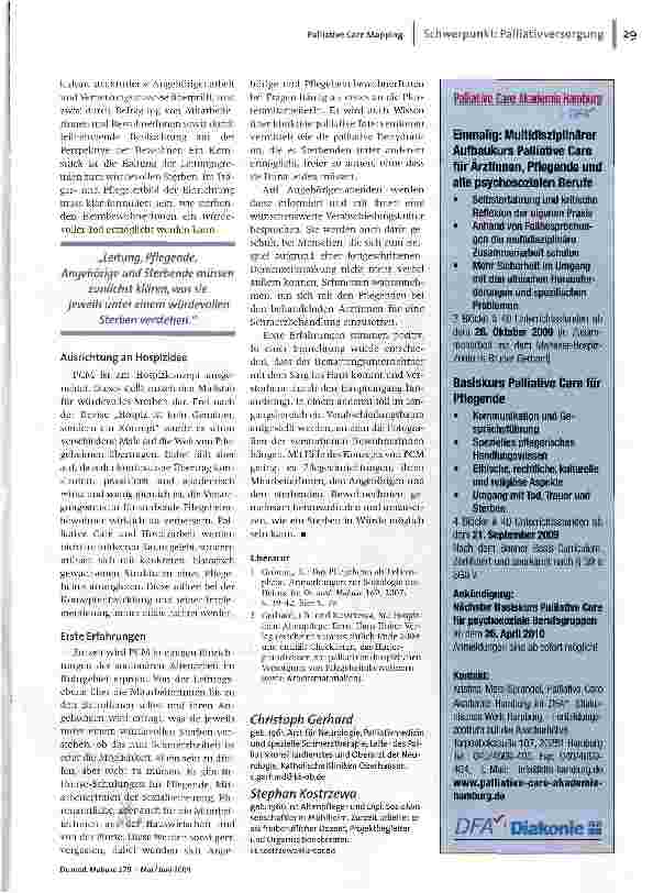 Vorschauseite 2: Das Palliative Care Mapping-VerfahrenPalliative-Care-Konzepte in Altenpflegeheimen erarbeiten, einrichten und einsetzen