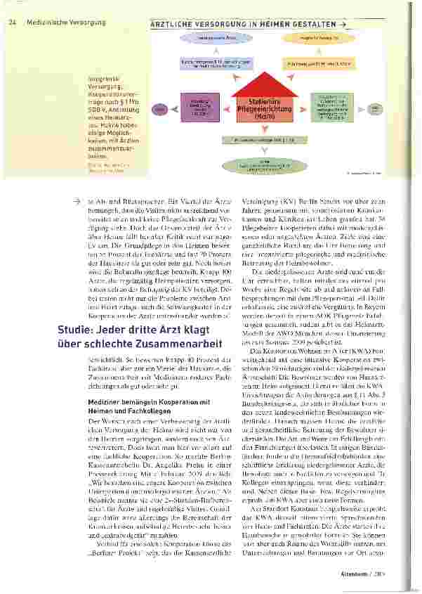 Vorschauseite 3: Der Heimarzt bleibt bis auf weiteres Vision