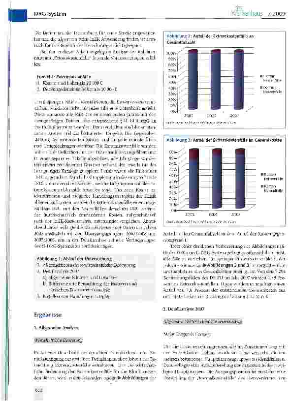 Vorschauseite 2: Extremkostenfälle im G-DRG-System und Handlungsstrategien der Krankenhäuser