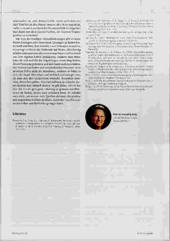 Vorschauseite 5: Was tun, wenn man nicht trauert?