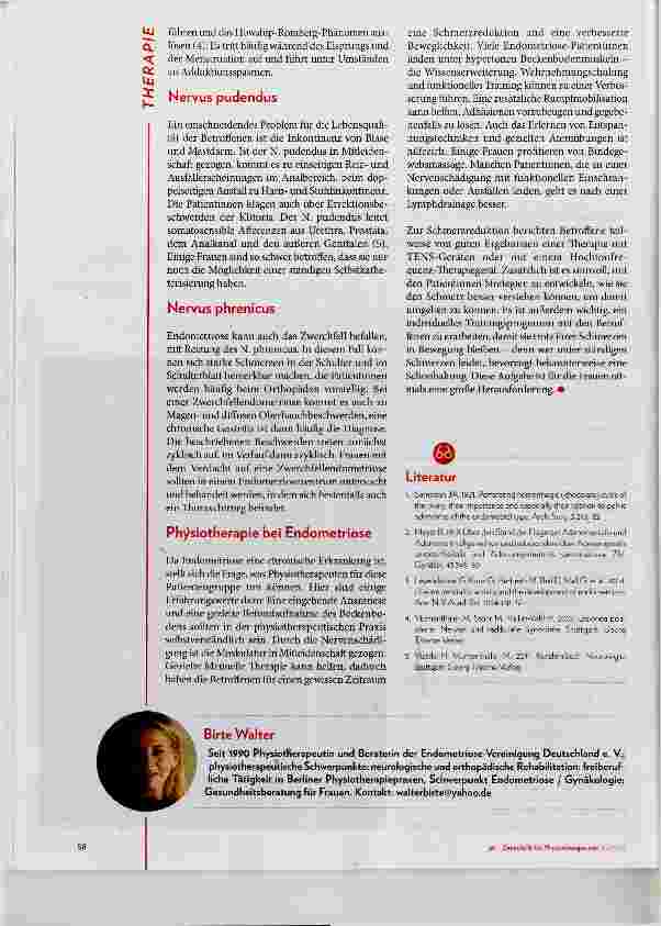 Vorschauseite 3: Nervenirritation durch Endometriose