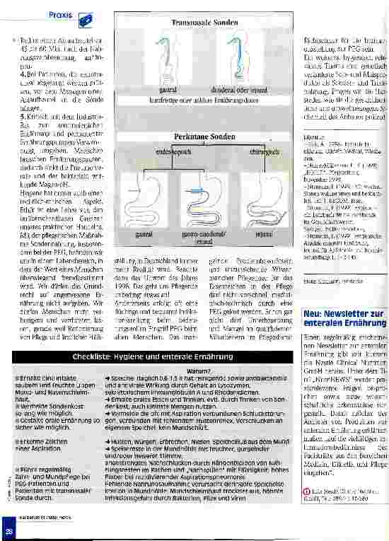 Vorschauseite 2: Praxiskurs Enterale Ernährung Teil 1