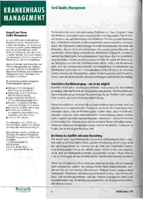 Vorschauseite 2: Qualitätsmanagement als Prozeß