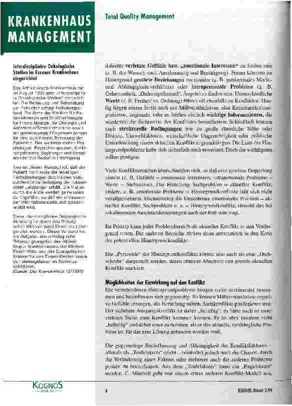 Vorschauseite 4: Qualitätsmanagement als Prozeß
