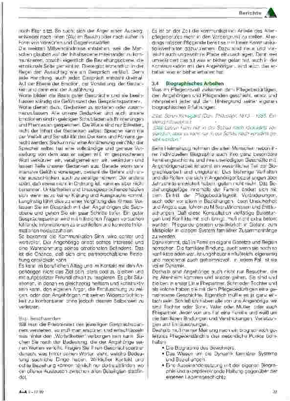 Vorschauseite 5: Die Angehörigen - Fördern oder stören sie den Pflegeprozeß? Zusammenhänge - Interaktionen - Koalitionen