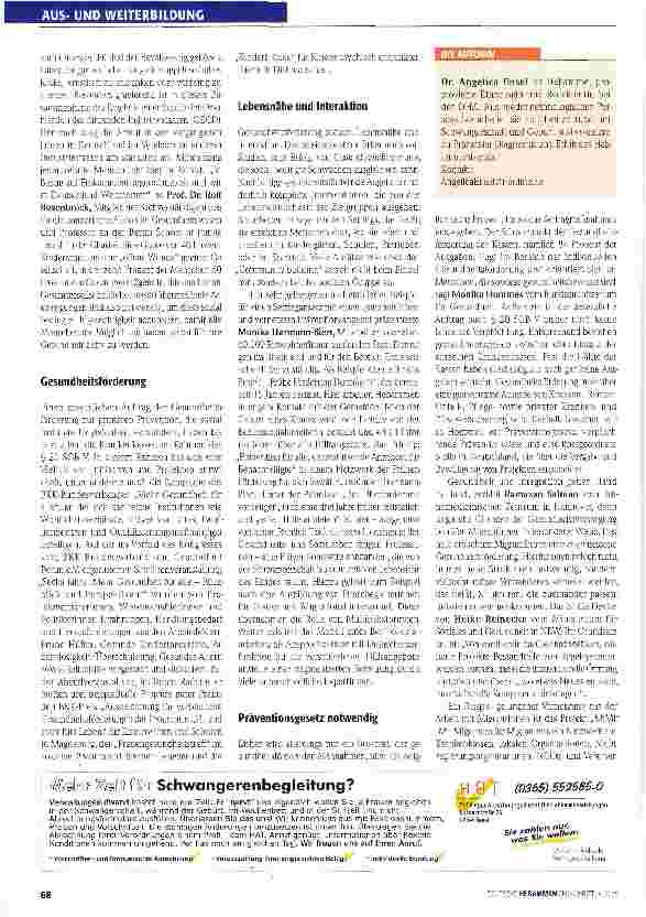 Vorschauseite 2: Ohne Gerechtigkeit keine Gesundheit