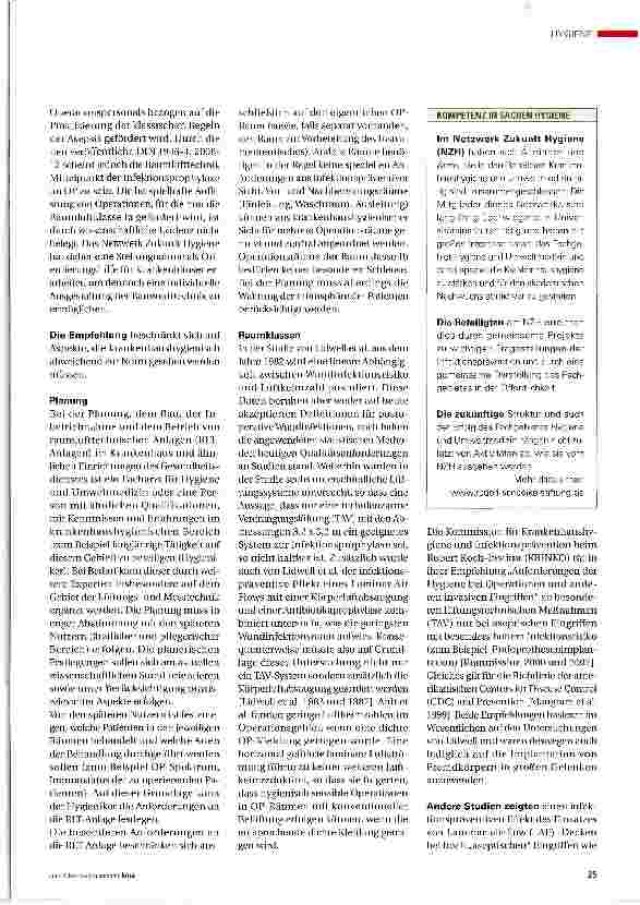 Vorschauseite 2: RLT-Anlagen im OP