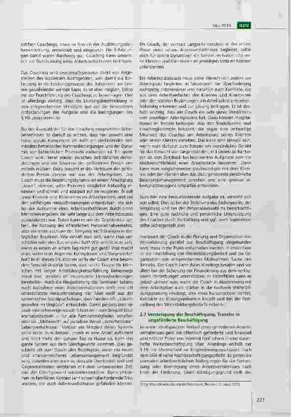 Vorschauseite 5: Soziale Teilhabe am Arbeitsmarkt Hinweise für die Umsetzung des neuen Förderinstruments nach §16i SGB II