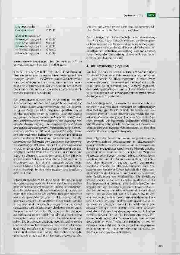 Vorschauseite 3: Das Bundessozialgericht und die Eingliederungshilfe als „lernendes System