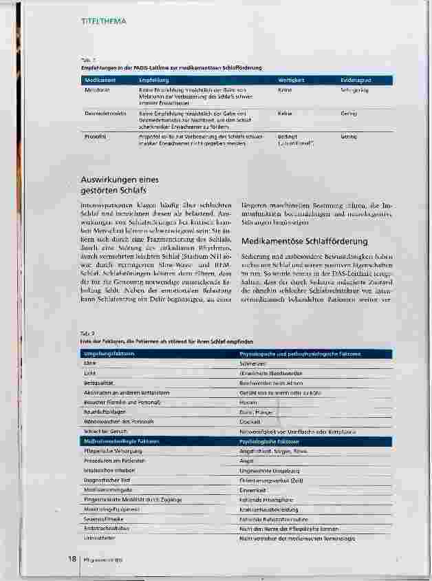 Vorschauseite 3: Die Schlafqualität effektiv fördern