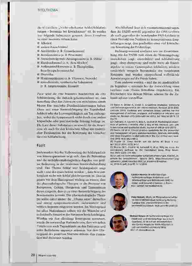 Vorschauseite 5: Die Schlafqualität effektiv fördern