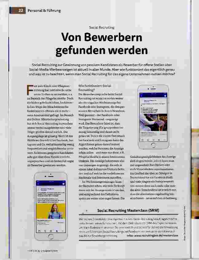 Vorschauseite 1: Von Bewerbern gefunden werden