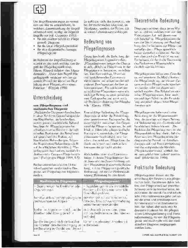 Vorschauseite 3: Pflegediagnosen Begriffe, Klassifizierungen, Bedeutungen und kritische Auseinandersetzungen