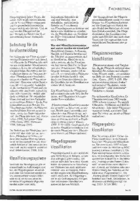 Vorschauseite 4: Pflegediagnosen Begriffe, Klassifizierungen, Bedeutungen und kritische Auseinandersetzungen