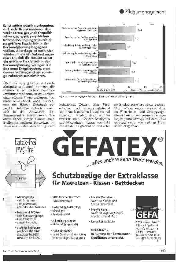 Vorschauseite 3: Abbau von Pflegepersonal unverkennbar