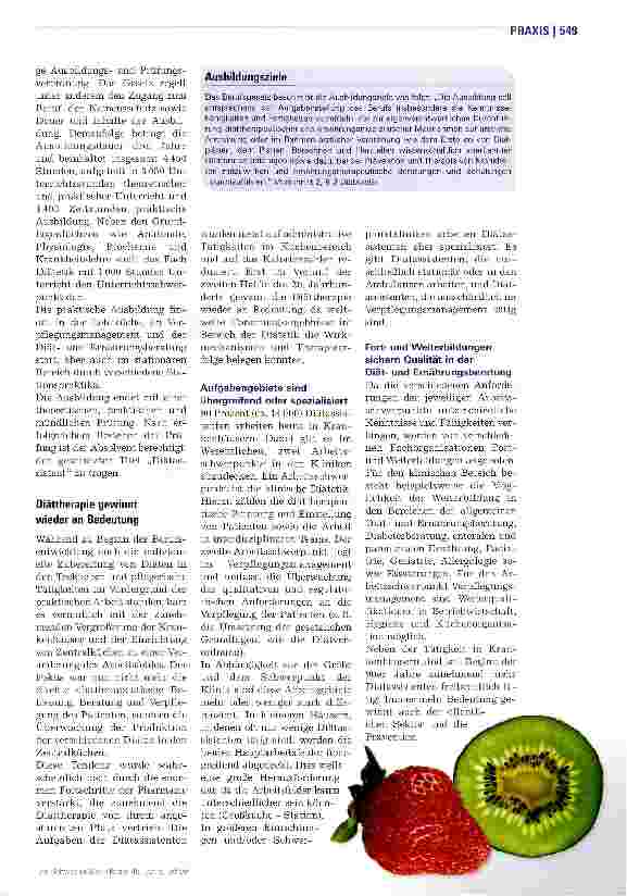 Vorschauseite 2: Experten für Diättherapie